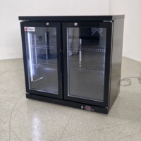Réfrigérateur de bar à bière sous comptoir 320L avec 3 portes vitrées coulissantes et thermostat numérique – Vente en gros