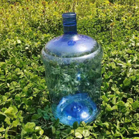 Bouteille d'eau potable en plastique PC de 5 gallons (18,9 litres), bidons d'eau