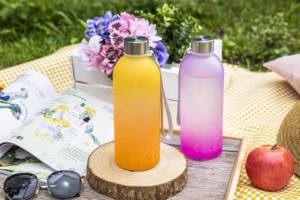 Botella de agua de plástico sin BPA con logotipo personalizado para deportes al aire libre Flujo de agua potable directo y uso en viajes - Product Image 5