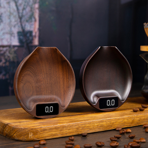 Quy mô thực phẩm nhà bếp chạy bằng pin kỹ thuật số với khay hình bầu dục để đo hạt cà phê Espresso - Product Image 5
