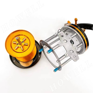 <span class=keywords><strong>Moulinet</strong></span> de pêche 2+1bb pour gros gibier, robuste, en acier blanc, pour la pêche au requin en haute mer, moulinets de bateau, pour la pêche à la traîne en eau salée - Product Image 5