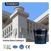 Revêtement de pierre de granit liquide de peinture de mur acrylique du fabricant avec l'effet de marbre pour des matériaux de construction