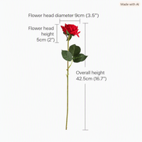 Roses artificielles au toucher réel, fleurs pour mariage, décoration de la maison, arrangements floraux, fleurs artificielles en gros