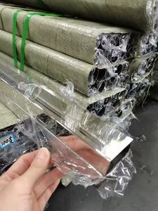 Труба квадратная из нержавеющей стали SUS304 316 316L 310S 321, диаметр от 1 до 20 дюймов, бесшовная или сварная, цена - Product Image 2