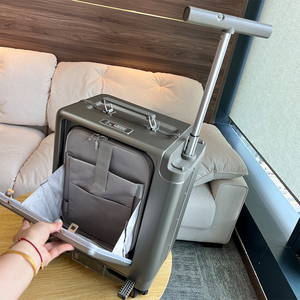 <span class=keywords><strong>Valise</strong></span> électrique intelligente 38L, bagage léger intelligent, scooter de voyage, bagage <span class=keywords><strong>cabine</strong></span> avec charge USB, pieds rétractables - Product Image 5