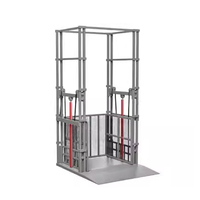 Monte-charge mural portable intelligent pour projets de stockage extérieur, entrepôts et systèmes de levage de marchandises pour la maison et les commerces
