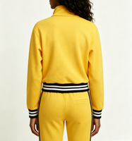 Veste de survêtement pour femme, légère, athlétique, zippée, veste de sport décontractée, entraînement, course à pied, vêtements d'équipe personnalisés