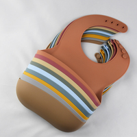 Ensemble de 5 pièces de vaisselle pour bébé en silicone de qualité alimentaire personnalisé en usine avec un design en forme d'ours