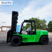 Montacargas Diésel de Servicio Pesado LUYU de 5, 7 y 10 Toneladas, Motor QUANCHAI, Transmisión Automática, Elevación de 8 m, Construcción Robusta para Logística Pesada