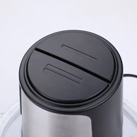 Mesin Fufu elektrik Mini murah kualitas tinggi Blender Chopper Modern, desain Novel harga pabrik prosesor makanan plastik/