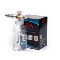 MeiQing Pistolet à mousse haute pression PET Offre Spéciale 1000ML pour lavage de voiture Connecteur rapide 1/4"