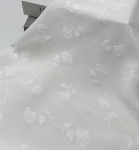 Tissu <span class=keywords><strong>jacquard</strong></span> extensible dans les quatre sens pour hauts et robes de style français et tissu de base imprimé - Product Image 4