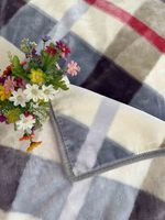 Couverture en velours Raschel Minky épaissie de style coréen, tricotée en polyester, 12 kg, 2 plis, avec sacs en PVC, fabriquée en Chine