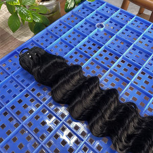 Paquetes de Cabello Humano Ondulado Profundo al por Mayor, 16, 18, 20 Pulgadas, Paquetes de Cabello Rizado Profundo, Grado 12A, Cabello Virgen Brasileño 100% Sin Procesar - Product Image 4