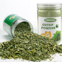 Poudre de Catnip Personnalisée avec Logo OEM, 100% Naturelle, Menthe pour Chat en Tube, Poudre de Catnip Fraîche 100% Naturelle