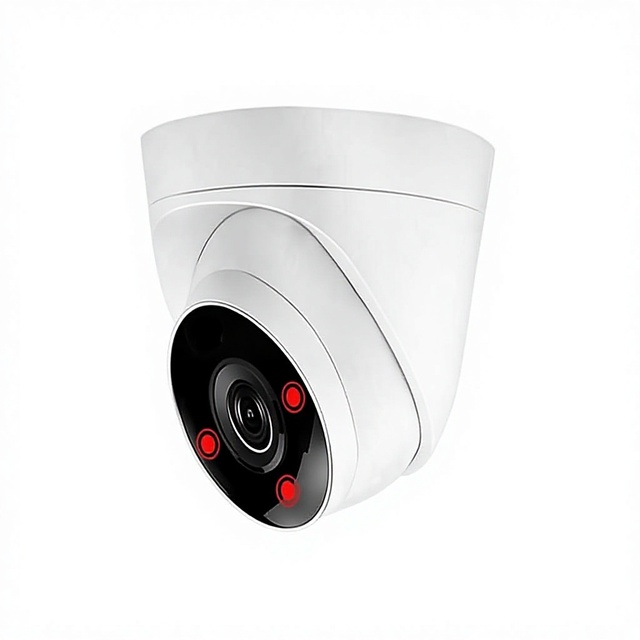 4MP/5MP Audio Face Recognition Night Vision HD POE Indoor Hemisphere Webcam with F1.2 Aperture and 3.6mm Lens