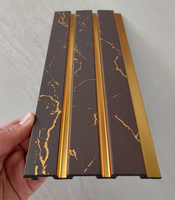 Panel Dinding PS Plastik Interior Anti Air Desain Multi-Warna, Promo Panas