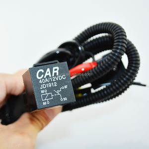 Rơle Khai Thác Phụ Kiện Xe Hơi 80A 12V Off-Road Led Công Việc Nhẹ H1 H3 H7 Xenon Dây Cung Cấp Điện Dây <span class=keywords><strong>HID</strong></span> Đèn Pha Bulb Dây - Product Image 5