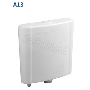 <span class=keywords><strong>Cisterna</strong></span> de Inodoro Moderna de Plástico Blanco de Doble Descarga, Montada en la Pared, Venta Directa de Fábrica, para Baño y Uso en Villas - Product Image 2