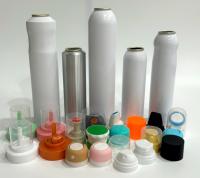 Bombe aérosol vide en aluminium avec valve, rechargeable, pour brume corporelle cosmétique, impression personnalisée OEM