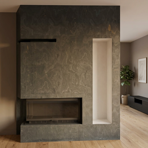 Revêtement mural en pierre naturelle flexible moderne, panneaux en pierre naturelle flexibles, décoration murale extérieure, intérieur - Product Image 5