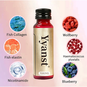 Colágeno de Pescado de Alta Calidad, Bebida Líquida Oral Rica en Nutrientes y Proteínas, Promueve la Elasticidad de la Piel con Vitamina C y Nicotinamida - Product Image 3