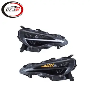 Faro delantero modificado CZJF para Toyota GT 86 2012 2013 2014 2015 2016 2017 2018 2019 2021 faros LED FT86