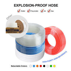 Manguera neumática de tubo de plástico PU para tráquea transparente azul blanco negro rojo naranja manguera de compresor de aire para hogar comercial - Product Image 5