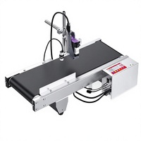 Imprimante jet d'encre automatique UGOTIT JS740 pour codage en ligne, imprimante à solvant pour date et code, pour ligne de production et bouteilles