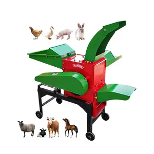 New products mini straw cattle feed hay grass chopper Straw Chopper chaff cutter machine with price