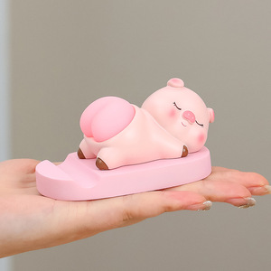 <b>Cute</b> Phone Stand Cartoon Animal <b>Doll</b> With Bouncy Butt Desk Decor For Home Office Gift - Product Image 3