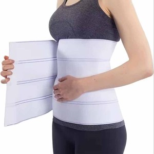 Faja de recuperación posparto <span class=keywords><strong>para</strong></span> mujer, diseño de 3 paneles, compresión de cintura, unisex, <span class=keywords><strong>para</strong></span> cesárea, hernia, vendaje abdominal, banda <span class=keywords><strong>para</strong></span> el vientre - Product Image 6