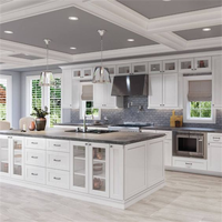 CBMMart Armoire de cuisine shaker de luxe personnalisée moderne/classique nouveau design de meubles de cuisine pour la maison projets d'armoires de cuisine pour la maison