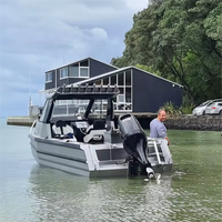 Modèle populaire Bateau de pêche en aluminium facile à construire de 20 pieds/6 mètres avec cabine