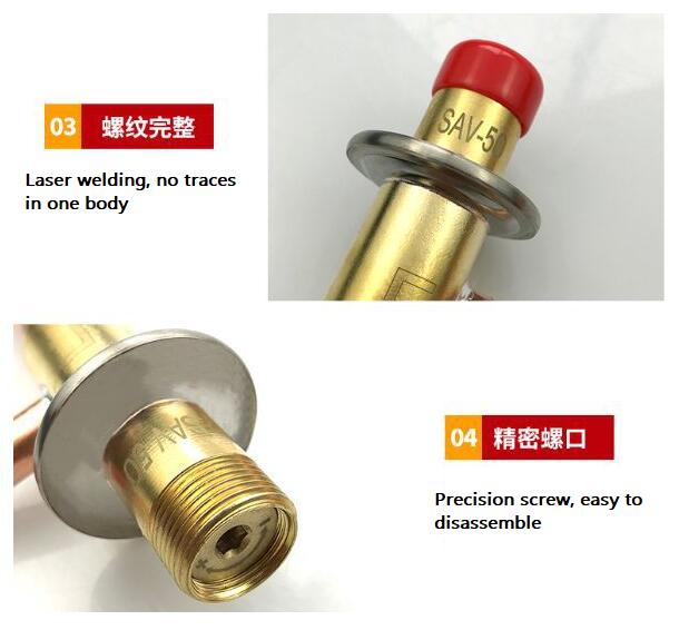 Stainless Steel Air Bypass Agricaltuer Automatic Expansion Valve