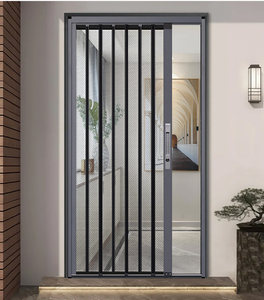 20 bền nhôm lưới gấp cửa Thiết kế hiện đại Bug <span class=keywords><strong>Net</strong></span> thông gió Màn hình thép không gỉ lưới côn trùng bằng chứng chống cháy - Product Image 4