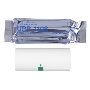 Papel Térmico UPP-110S 110mm x 20m, Capa Única, Blanco, para Caja Registradora, Tipo 1, Normal - Product Image 6