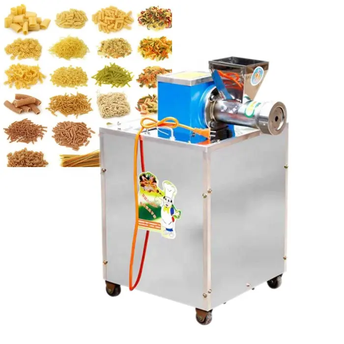 Tijd Besparen Elektrische Automatische Macaroni Pastamachine 5 Kg/u Engel Haar Spaghettimachine Aardappel Elektrische Pasta Maker