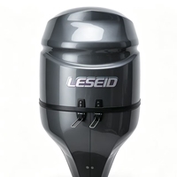 Motor fueraborda diésel de 4 tiempos de 150 HP de alta potencia con arranque eléctrico, refrigerado por agua, con control remoto para embarcaciones - Marinpower HD-W150D
