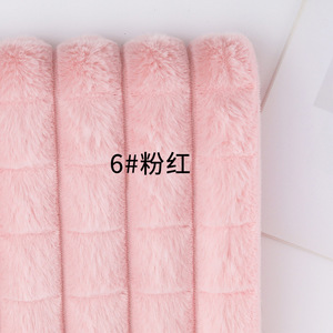 RTS 100% poliestere pesante 3.5cm Ribstop pelliccia <span class=keywords><strong>di</strong></span> <span class=keywords><strong>coniglio</strong></span> tessuto <span class=keywords><strong>di</strong></span> <span class=keywords><strong>velluto</strong></span> per coperta - Product Image 6