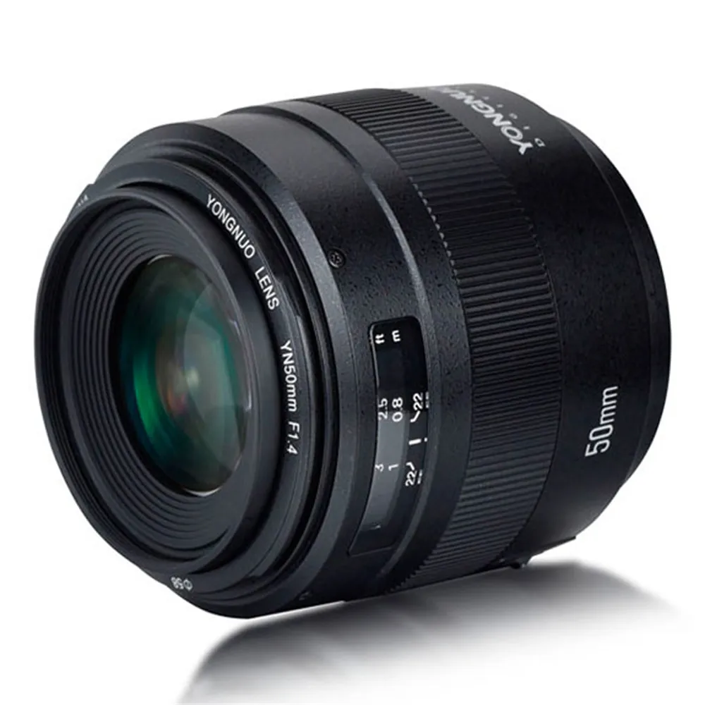 YN50mm F1.4 Standard Prime Lens Large Aperture Auto Focus Lens for 70D 5D2 5D3 600D DSLR Camera