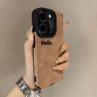 Étuis de protection antichoc en cuir artificiel pour hommes, compatibles avec les téléphones mobiles iPhone 17 Air, 16 Plus, Pro Max, 15, 14, 13, 12, 11, X
