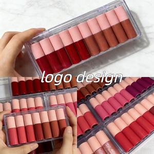 Cosméticos de Marca Privada, Brillo Labial Mate y Brillante, Mini Brillo Labial Vegano, Set de Brillo Labial, Brillo Labial Color Nude - Product Image 4