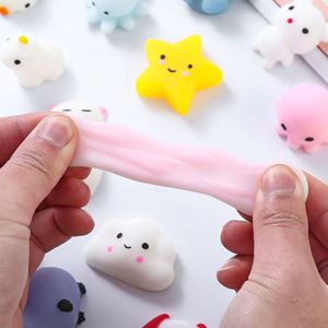 Jouets mignons en PVC en forme de dessin animé, jouets anti-stress à presser à la main, jouets originaux Kawaii pour filles et garçons - Product Image 4