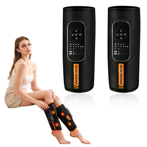 Masseur de mollets à air comprimé : Massage apaisant par compression, réduit la raideur des mollets, soulage les jambes lourdes et fatiguées, et procure un soin relaxant pour les jambes. - Product Image 3