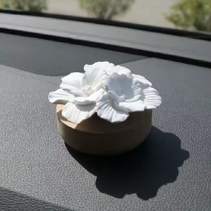 Nhà Hương thơm gỗ dựa trên gốm hoa trang trí thạch cao gốm hương thơm đá gỗ dầu khuếch tán - Product Image 6