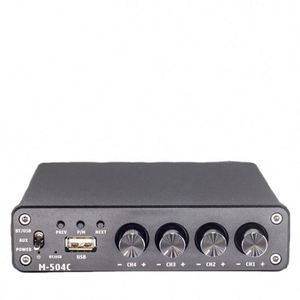 Amplificador de Sonido Aoshen de 2 Canales M4 5BT HIFI 50W X4 para Cine en Casa - Product Image 1