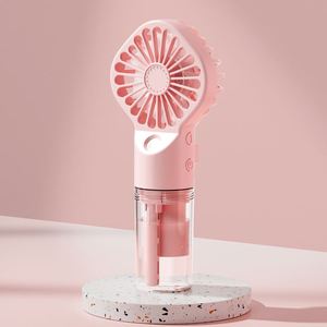 <span class=keywords><strong>Ventilateur</strong></span> portable USB puissant avec humidification par pulvérisation, rafraîchissant et hydratant - Product Image 1