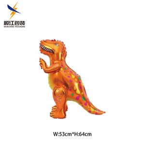子供の誕生日パーティーおもちゃ恐竜とジャングル動物の風船アルミマイラーヘリウム箔風船子供のお祝いのための風船 - Product Image 3