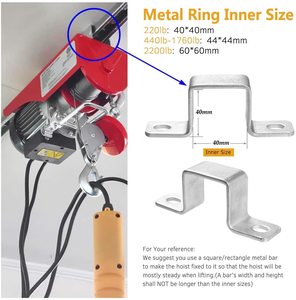 รีโมทไร้สาย1ตัน1.5ตัน0.3ตัน0.6ตันรอกโซ่ไฟฟ้ากับรถเข็น Pa1000มินิรอกไฟฟ้ากว้าน - Product Image 4
